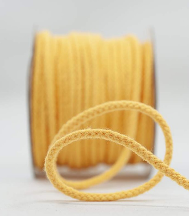 4mm Diameter Cord - Yellow